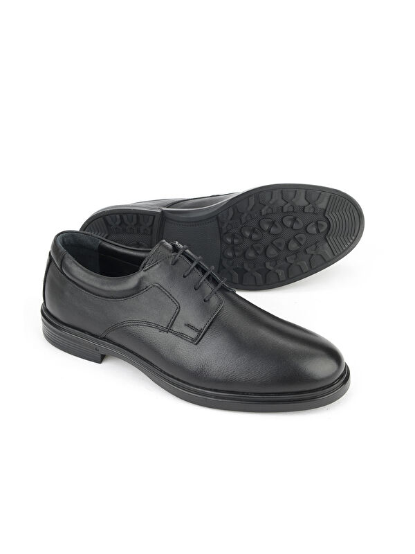 Erkek Hakiki Deri Ayakkabı 1531007Z9255 Siyah - Görsel 5