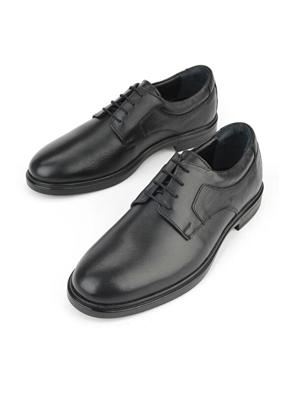 Erkek Hakiki Deri Ayakkabı 1531007Z9255 Siyah - Görsel 6