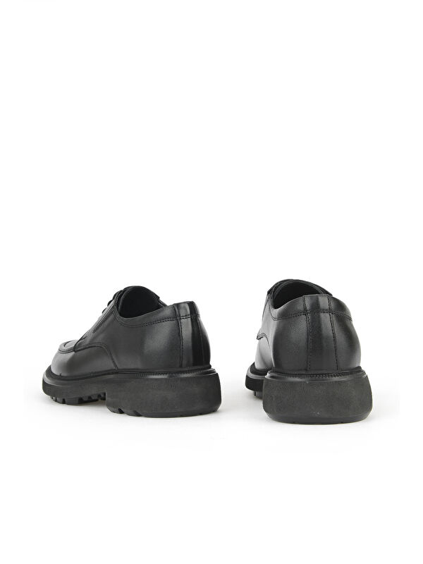 Erkek Hakiki Deri Ayakkabı 1531007Z4203 Siyah - Görsel 4