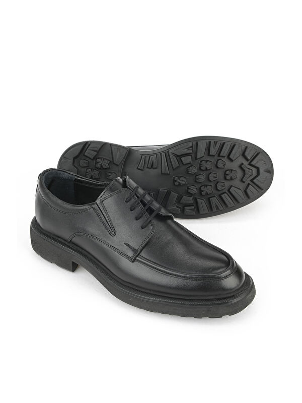 Erkek Hakiki Deri Ayakkabı 1531007Z4203 Siyah - Görsel 5