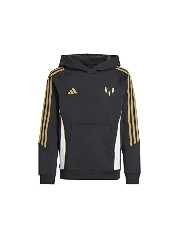 Adidas Messi Hoody Y Çocuk Futbol Sweatshirts IZ0576 Siyah
