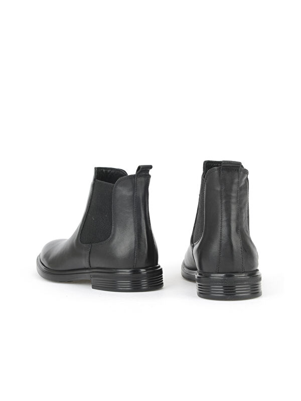 Erkek Hakiki Deri Bot 1531007Z8255 Siyah - Görsel 4