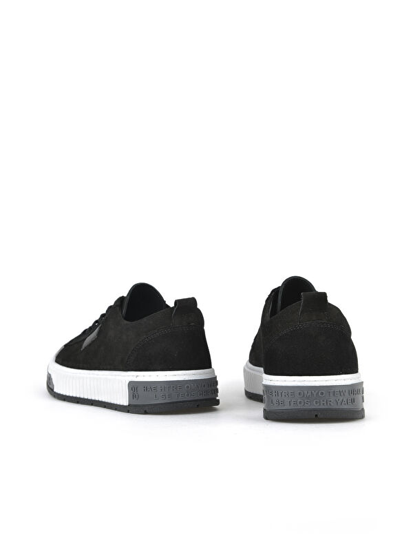 Erkek Hakiki Deri Ayakkabı 1511040ZY2321 Siyah - Görsel 4