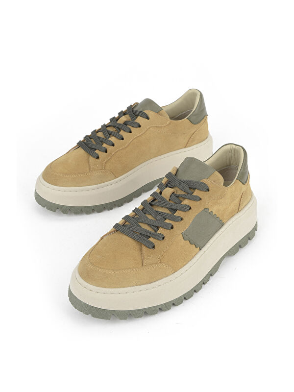 Kadın Hakiki Deri Ayakkabı 1531020Z19327 Camel - Görsel 6