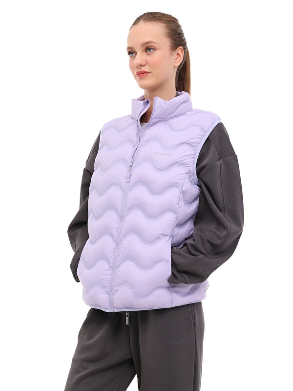 Lumberjack WL 4STAR VEST 6FX Lila Kadın Yelek