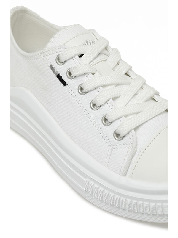 SHIBORI J F 5FX Beyaz Kız Çocuk Sneaker - Görsel 8