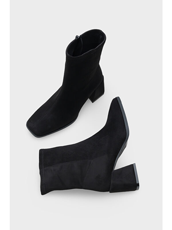 Helge Kadın Mat Siyah Bot - Görsel 6