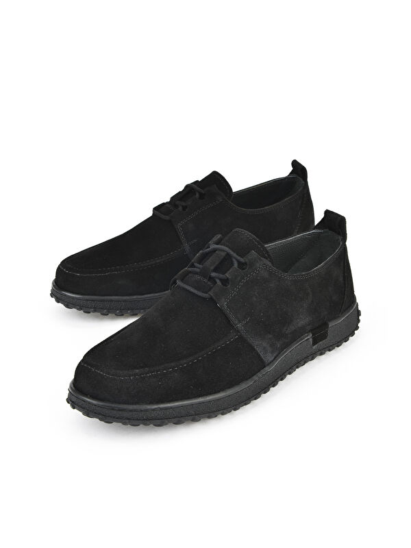 Erkek Hakiki Deri Ayakkabı 1511040ZY18254 Siyah - Görsel 6