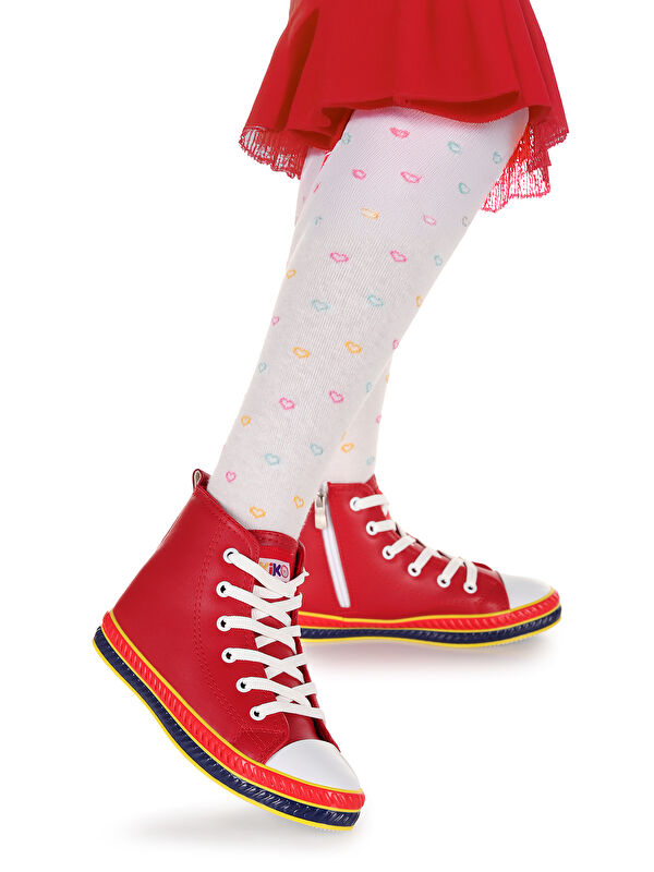 Pant Günlük Bağcıklı Fermuarlı Kız Bebek Spor Ayakkabı - Görsel 4