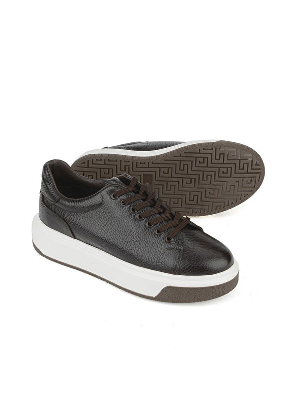 Erkek Hakiki Deri Ayakkabı 1531023Z1002 Kahve - Görsel 5