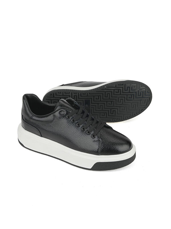 Erkek Hakiki Deri Ayakkabı 1531023Z1002 Siyah - Görsel 5