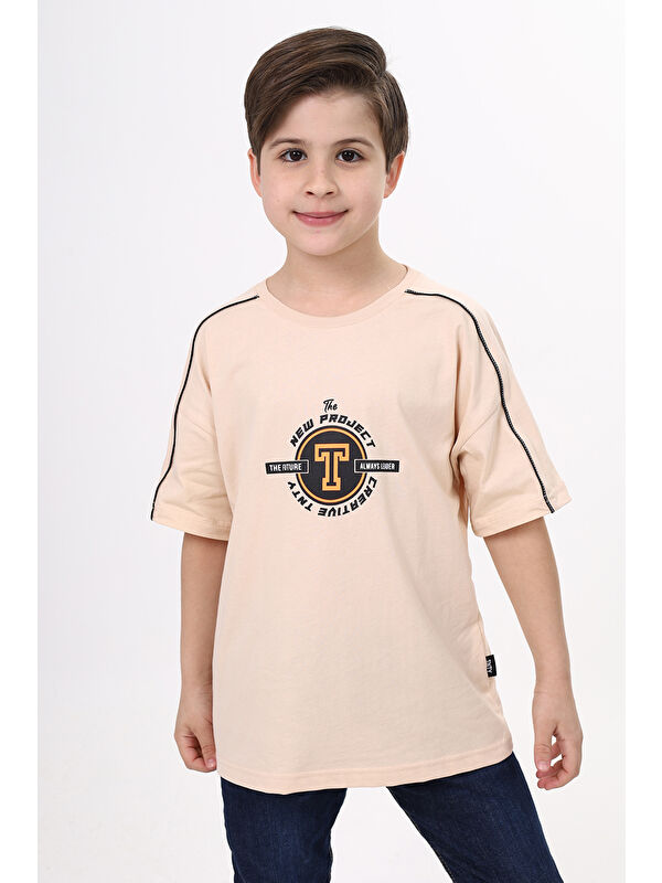 Toontoykids Erkek Çocuk Baskılı Tişört