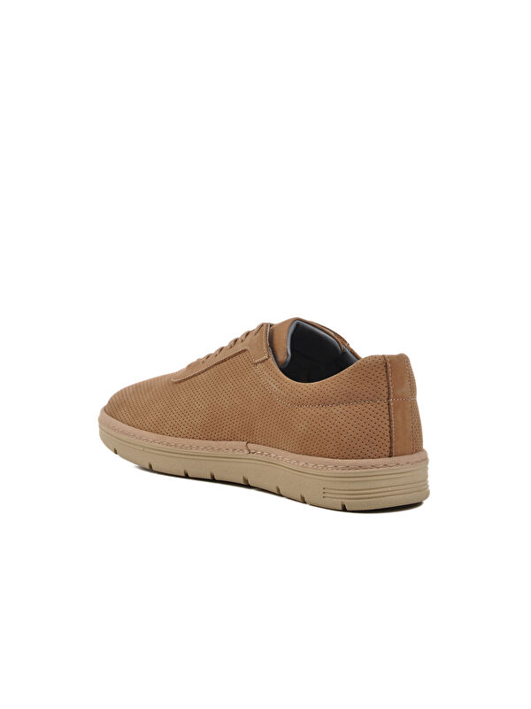 Kum Nubuk Hakiki Deri Erkek Casual Ayakkabı 407 M - Görsel 5