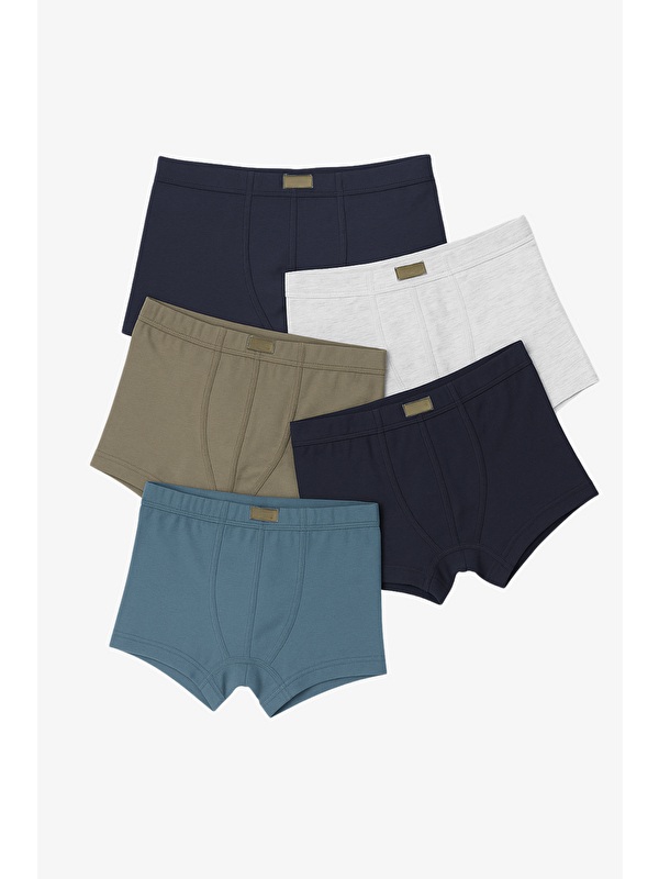 Katia And Bony Erkek Çocuk 5'Li Basic Boxer Çok Renkli