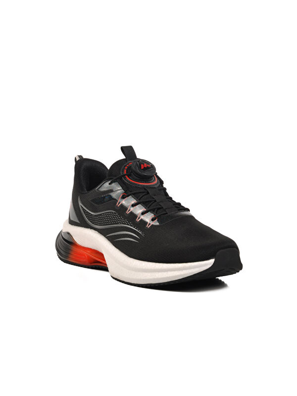 Siyah Memory Foam Misina Bağcıklı Erkek Spor Ayakkabı Rada M - Görsel 4