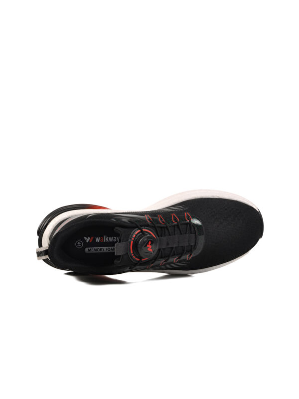 Siyah Memory Foam Misina Bağcıklı Erkek Spor Ayakkabı Rada M - Görsel 5