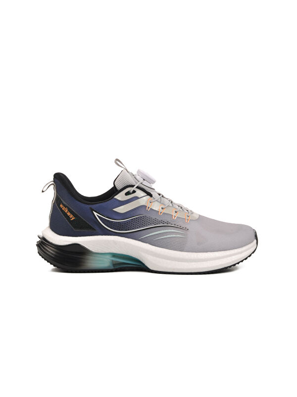 Gri Memory Foam Misina Bağcıklı Erkek Spor Ayakkabı Rada M - Görsel 2