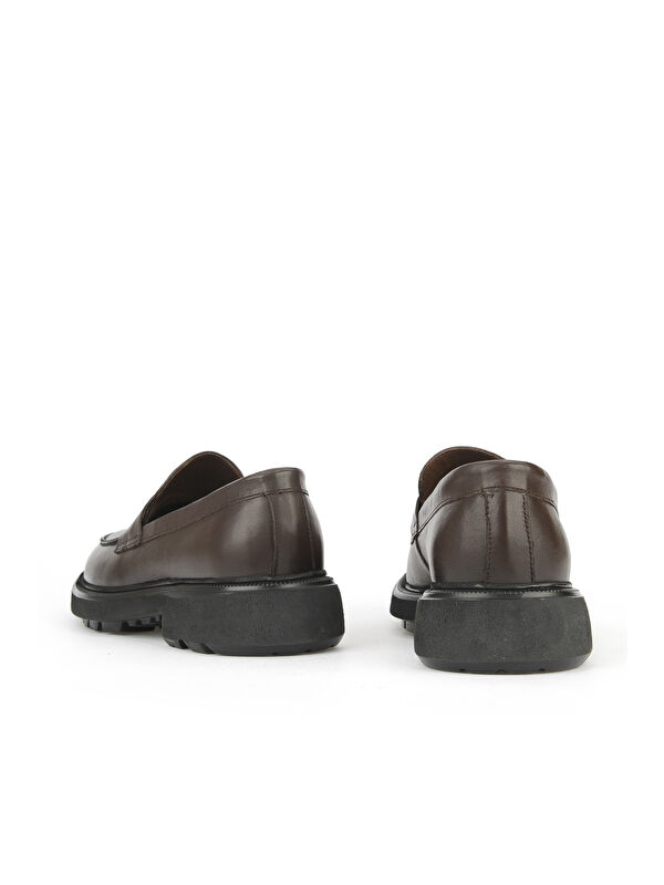 Erkek Hakiki Deri Ayakkabı 1531007Z4206 Kahve - Görsel 4