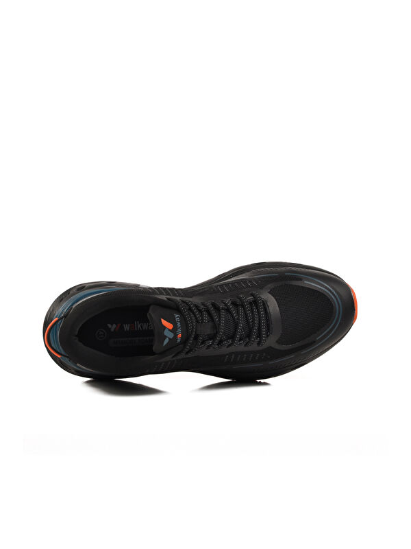 Siyah Fileli Memory Foam Erkek Spor Ayakkabı Novi M - Görsel 5