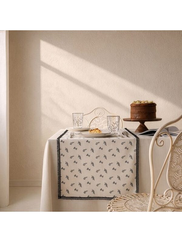 Evidea Soft Pine Runner - Ekru - 45x140 cm
