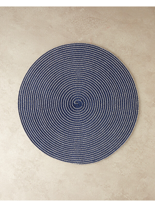 English Home Fiora Polyester Amerikan Servis Mavi