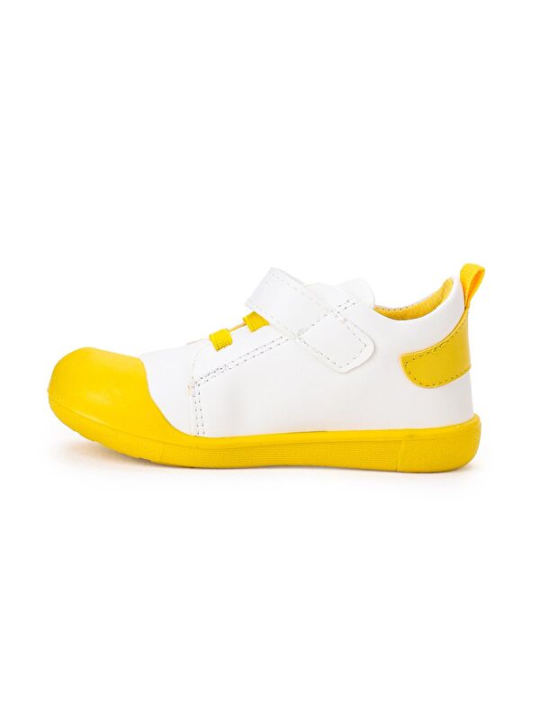 Smile Cırtlı Erkek Bebek İlk Adım Panduf Ayakkabı - Görsel 3