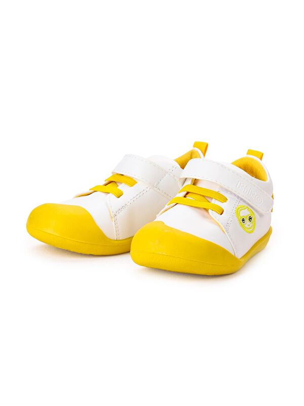 Smile Cırtlı Erkek Bebek İlk Adım Panduf Ayakkabı - Görsel 4