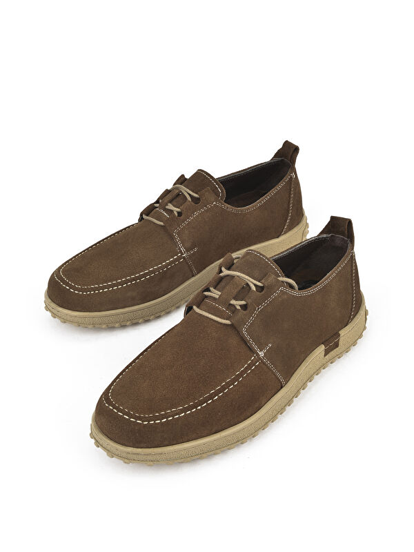 Erkek Hakiki Deri Ayakkabı 1511040ZY18254 Kum - Görsel 2