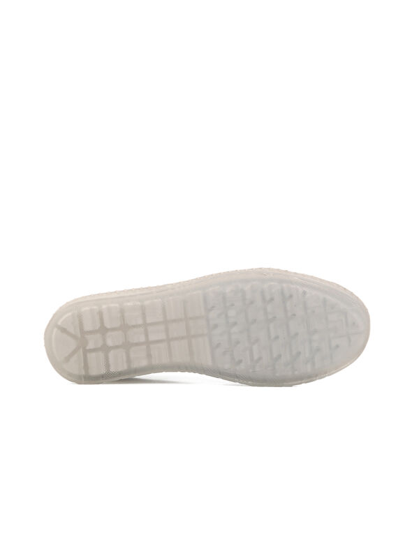 Beyaz Hakiki Deri Kadın Casual Ayakkabı 510 Z - Görsel 6