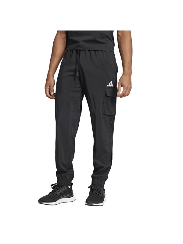 Adidas Sl Cargo Pt Erkek Siyah Jogger Eşofman Altı