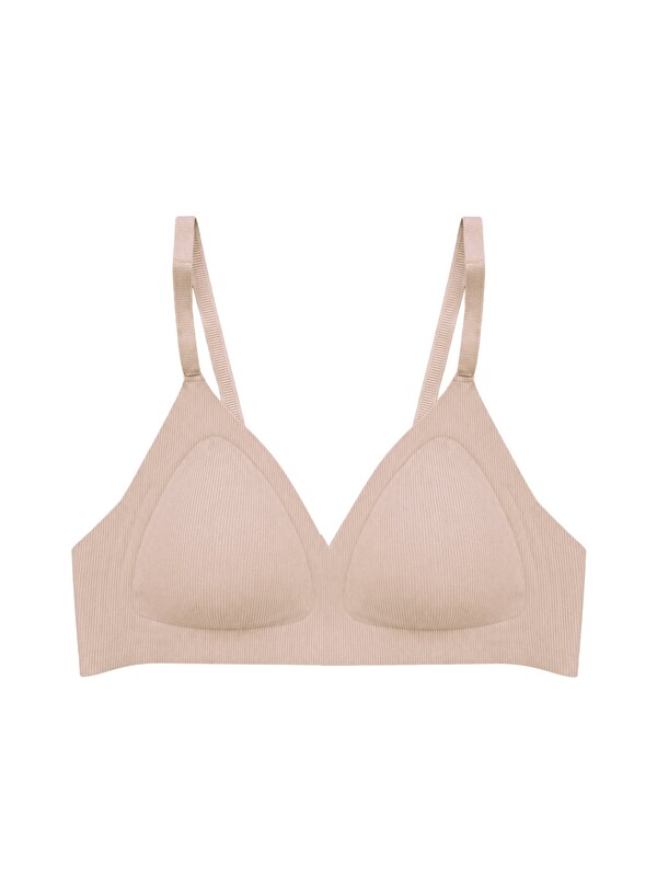 Cottonhill Seamless Bra - Velour | Ten Lazer Kesim Balensiz Üçgen Form Dikişsiz Kadın Sütyen