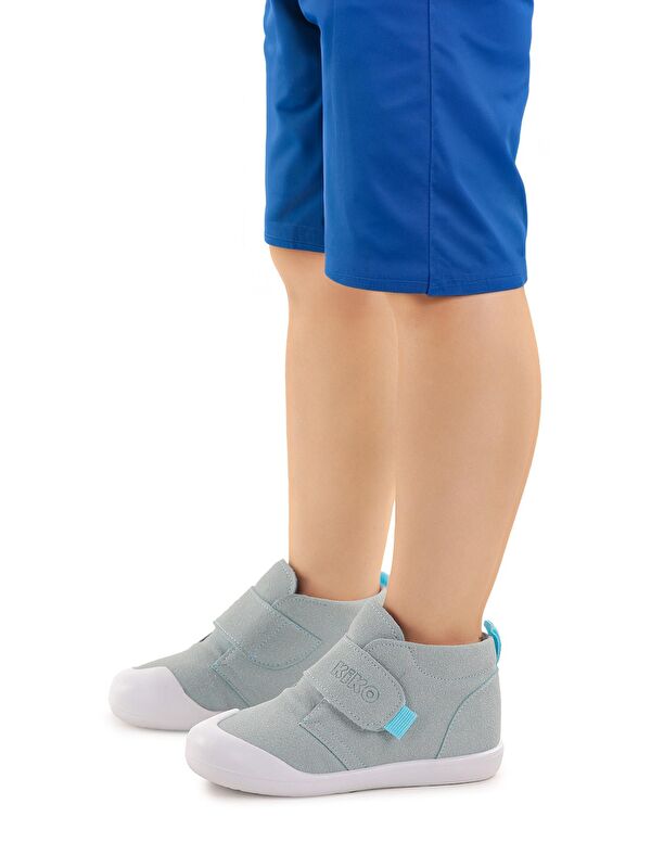 Winnie İlk Adım Cırtlı Erkek Bebek Günlük Bot Ayakkabı - Görsel 3