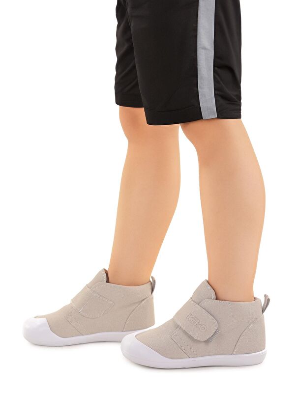 Winnie İlk Adım Cırtlı Erkek Bebek Günlük Bot Ayakkabı - Görsel 3