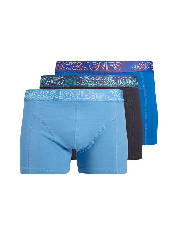 Jack & Jones Additionals Jacpete Logo Baskılı Streç Pamuklu 3 Pack Boxer 12277585