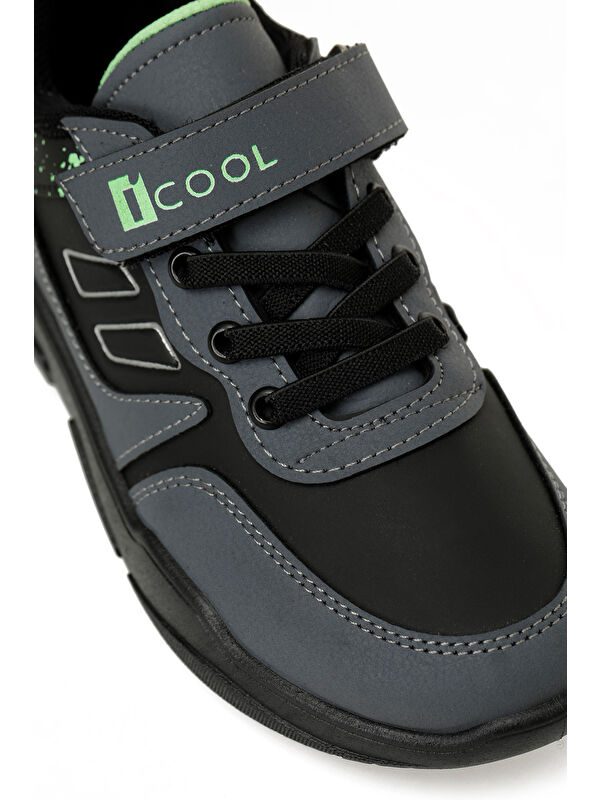 MADRE F 5PR Siyah Erkek Çocuk Spor Ayakkabı - Görsel 8