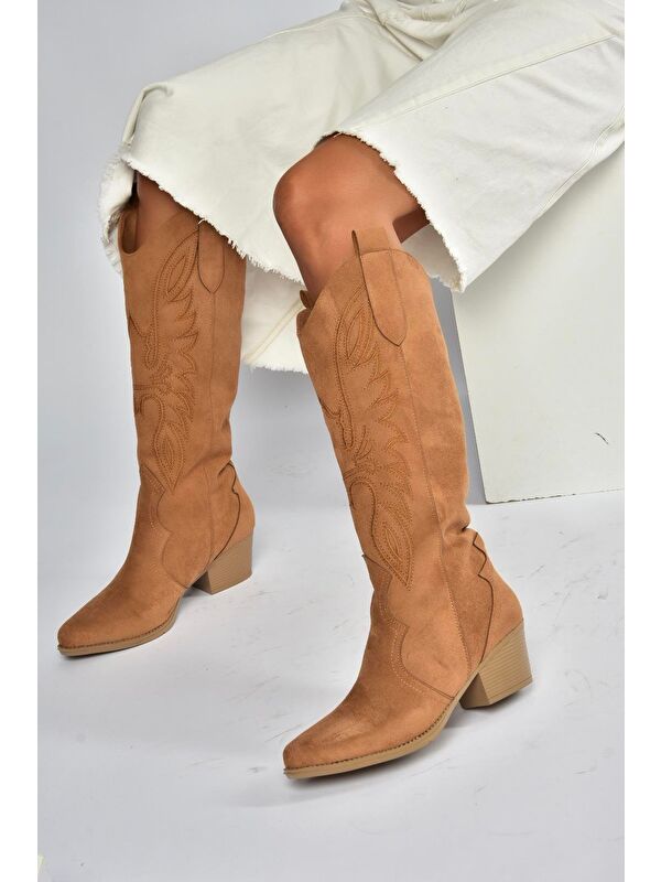 Taba Kadın Çizme V820356002 - Görsel 4