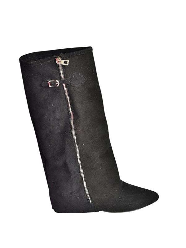 Siyah Kadın Çizme V380526402 - Görsel 5