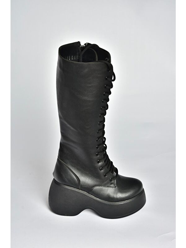 Siyah Kadın Çizme V965307009 - Görsel 6