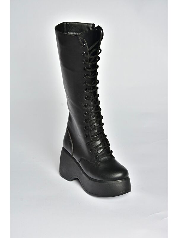 Siyah Kadın Çizme V965307009 - Görsel 7