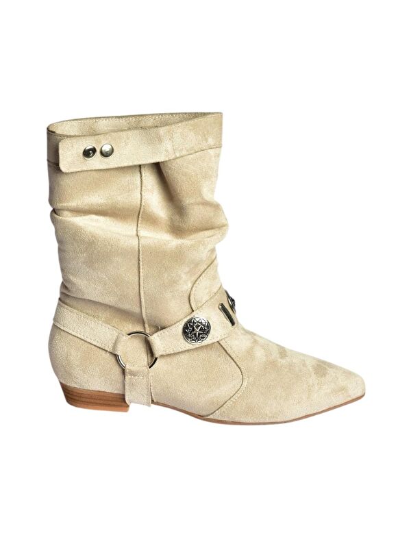 Bej Kadın Bot V380519002 - Görsel 7