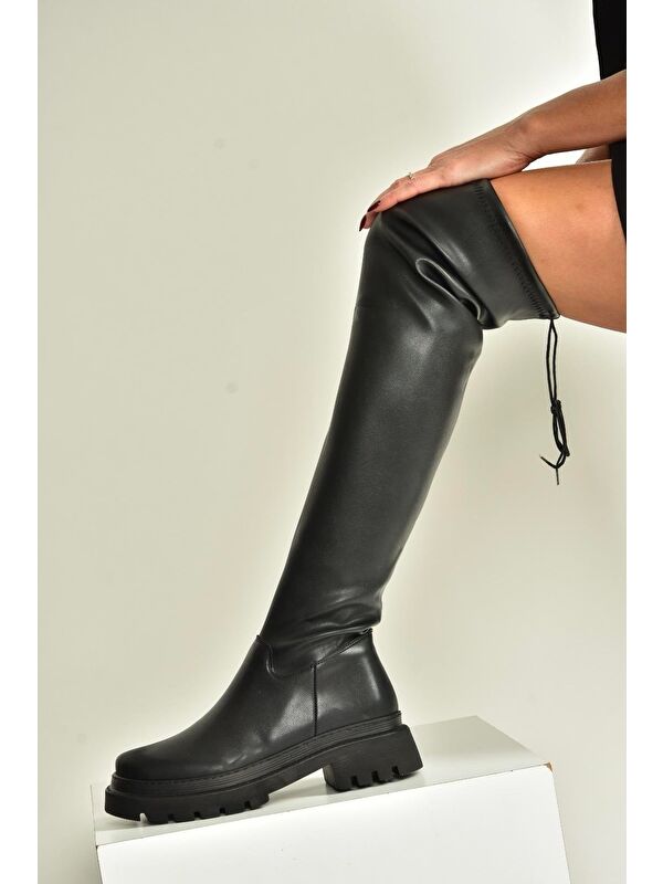 Siyah Kadın Çizme V404402009 - Görsel 3