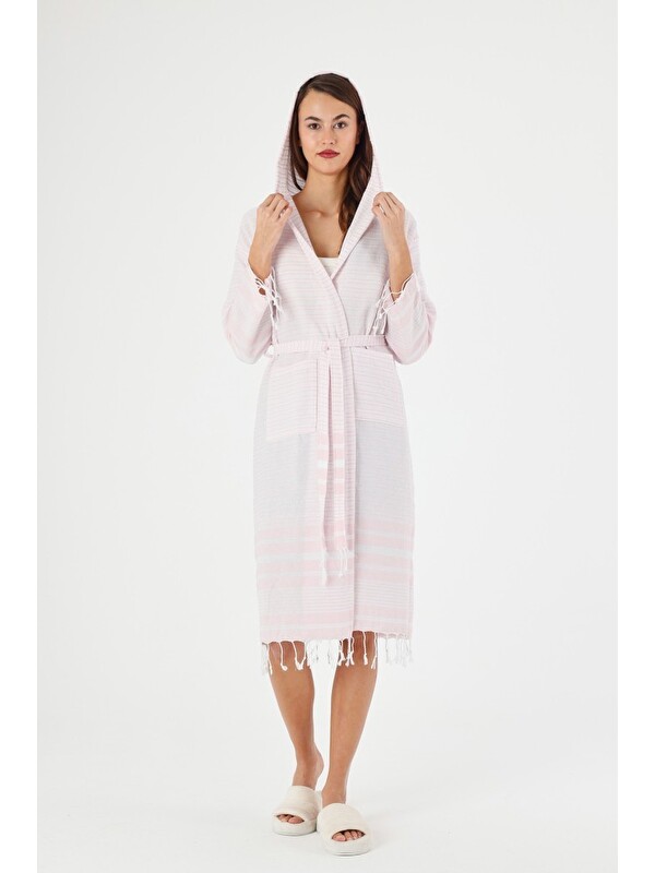 Mulberry Katya Peştemal Bornoz Banyo ve Plaj Elbisesi