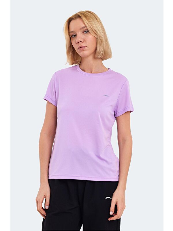 SLAZENGER Kadın Tişört Lila