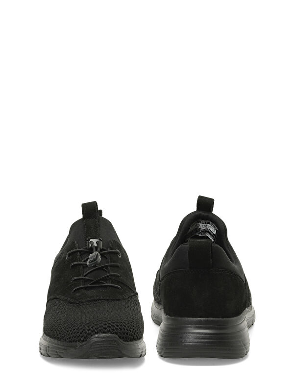 108072N.M 5FX Siyah Erkek Comfort Ayakkabı - Görsel 6