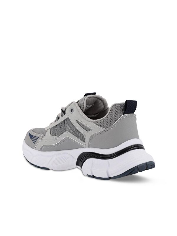 ZELLA Kadın Sneaker Ayakkabı Gri - Görsel 4