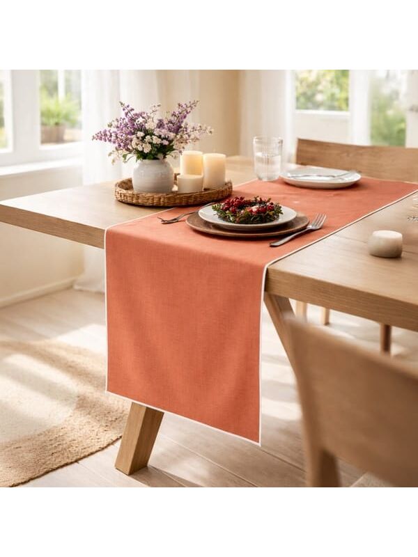 Evidea Soft Live Runner - Kiremit - 50x150 cm