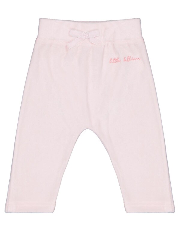 Civil Baby Nakışlı Bel Fiyonklu 6-18 Ay Tek Alt Bebe - Pembe