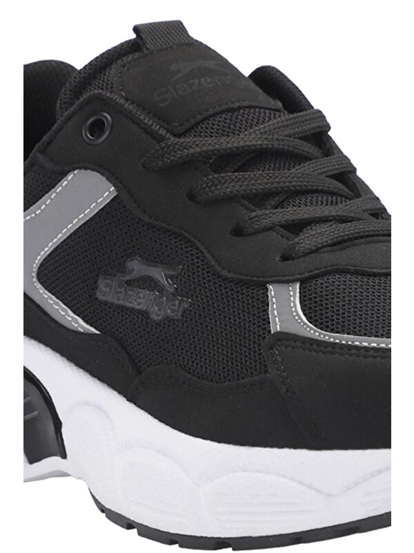 ZOSIA Kadın Sneaker Ayakkabı Siyah / Koyu Gri - Görsel 5