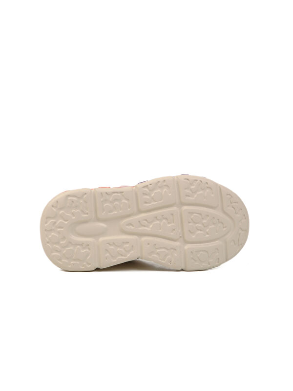 Krem Cırtlı Hafif Unisex Çocuk Spor Ayakkabı 1884 P - Görsel 6