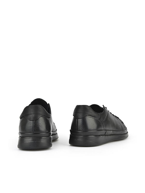 Erkek Hakiki Deri Ayakkabı 1511025Z2028 Siyah - Görsel 4